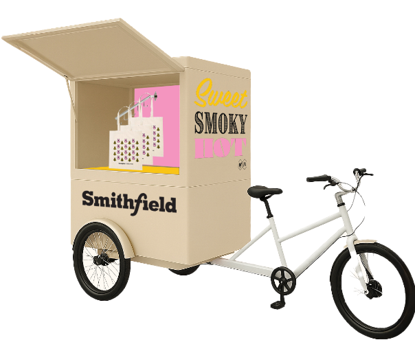 Trey experiential vehicle